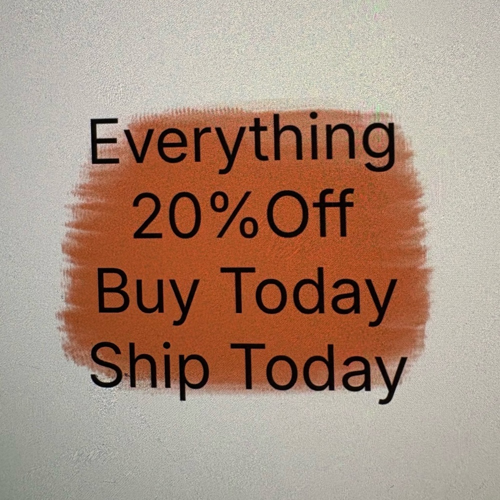 Orange Promotional Sign